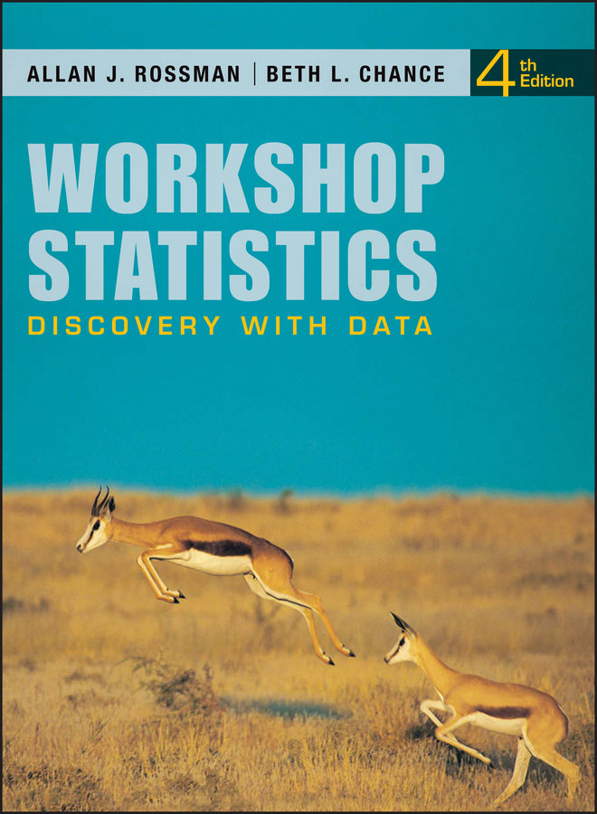 Workshop Statistics: Discovery with Data cover