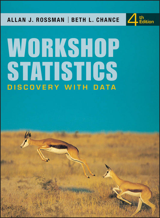 Workshop Statistics: Discovery with Data cover