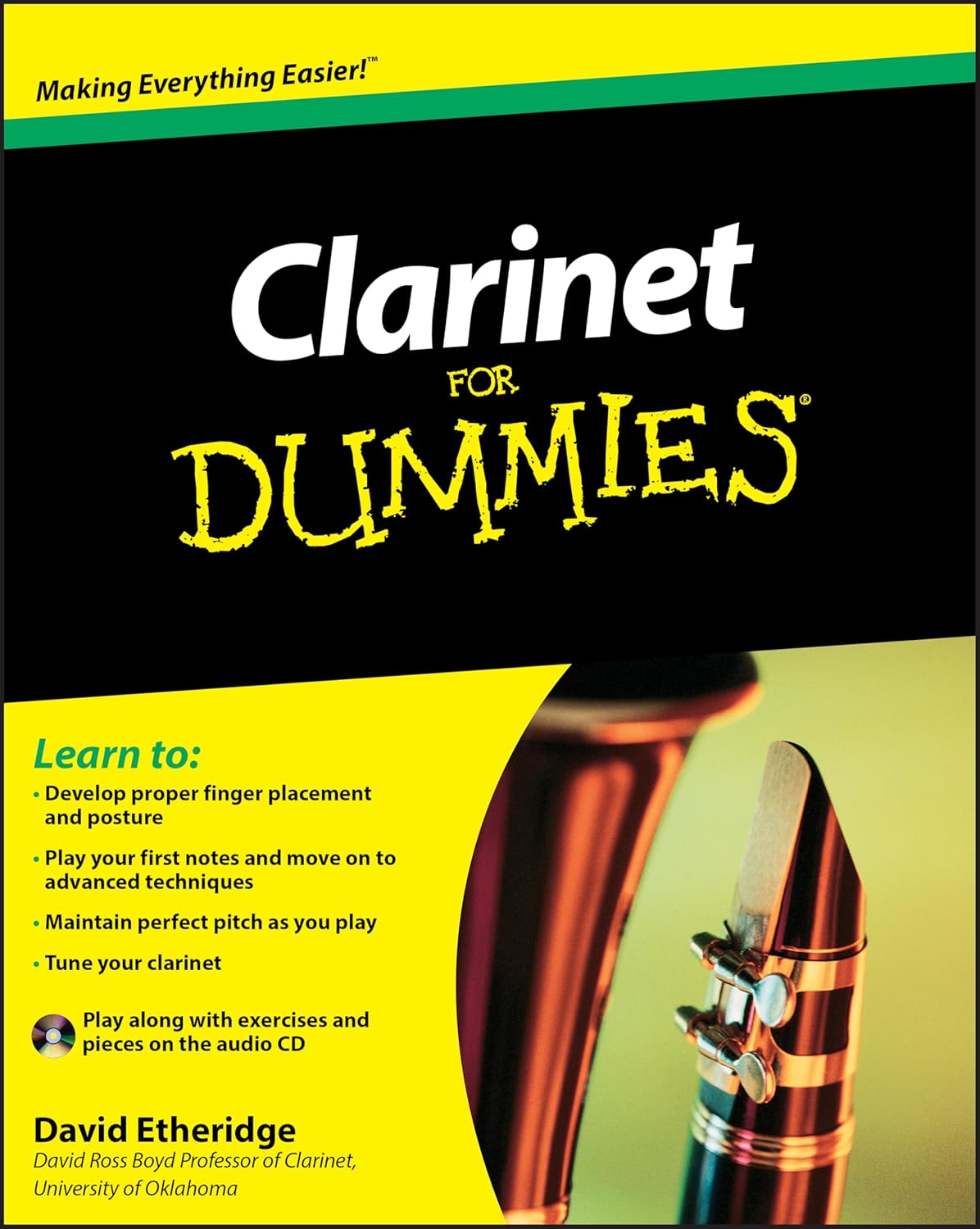 Clarinet For Dummies cover