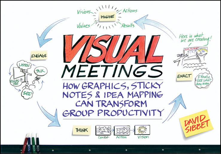 Visual Meetings: How Graphics, Sticky Notes and Idea Mapping Can Transform Group Productivity cover