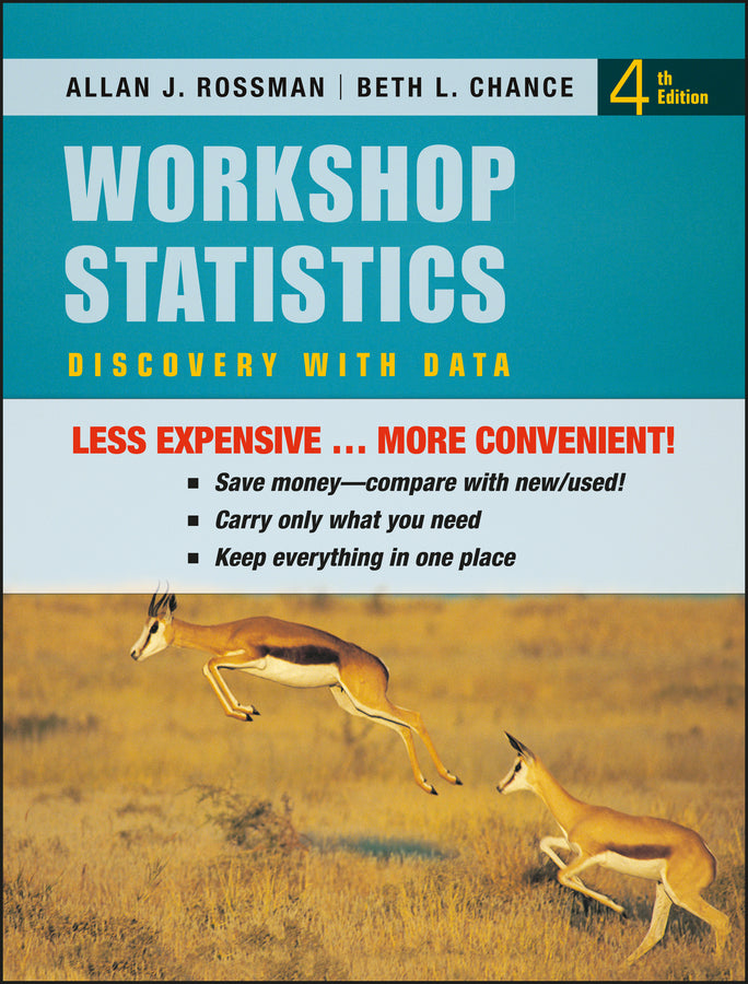 Workshop Statistics: Discovery with Data cover