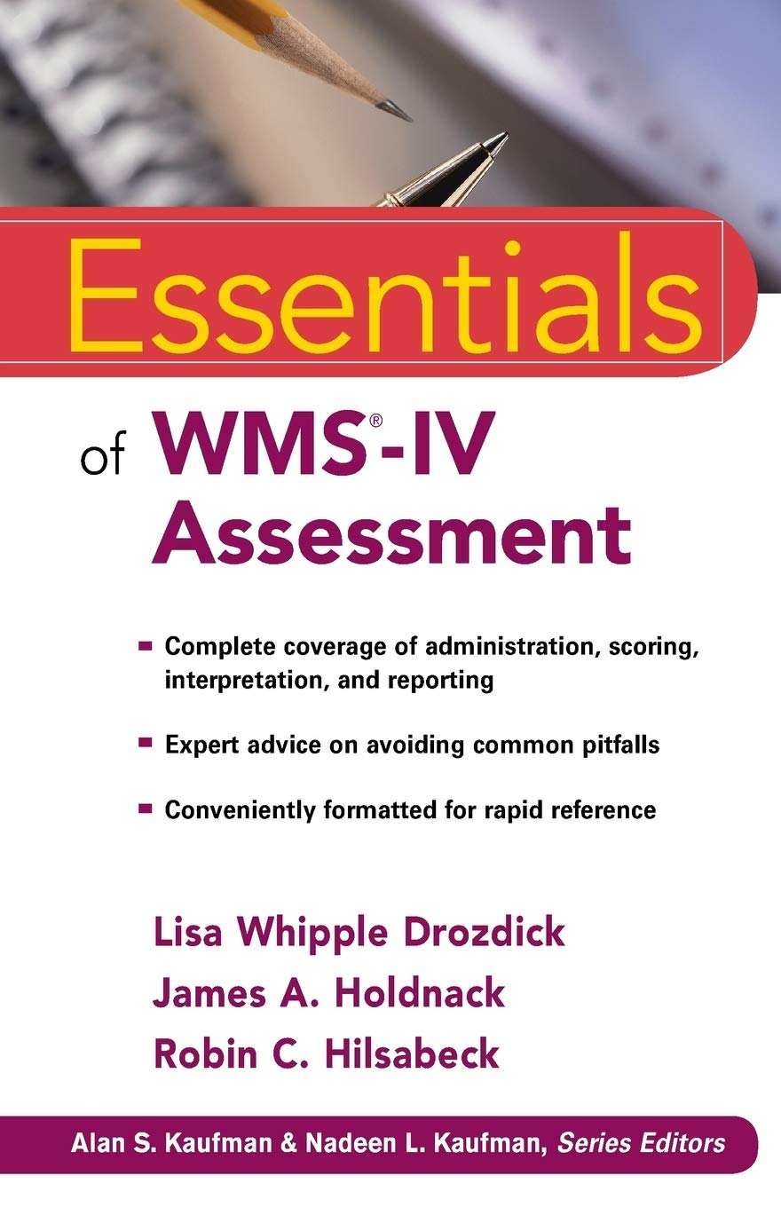 Essentials of WMS-IV Assessment