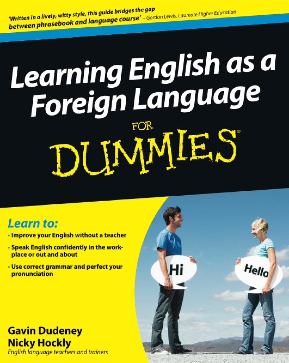 Learning English as a Foreign Language For Dummies cover