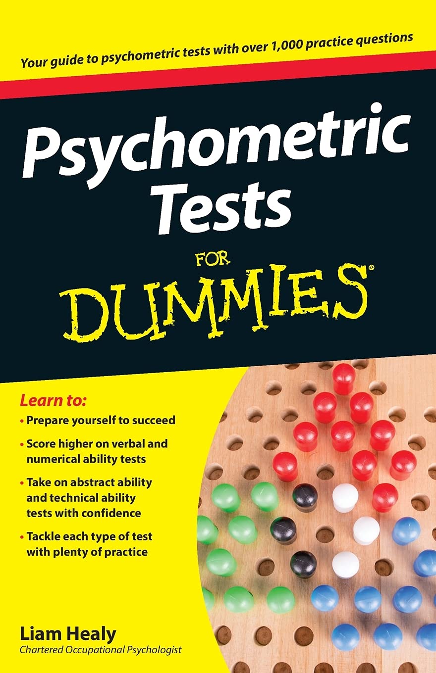 Psychometric Tests For Dummies cover