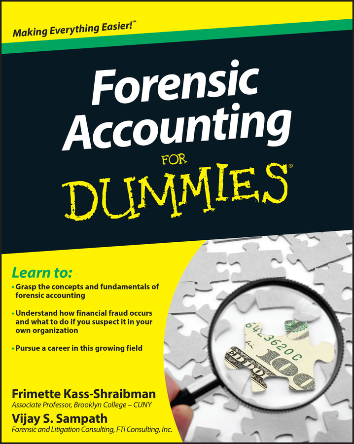Forensic Accounting For Dummies cover