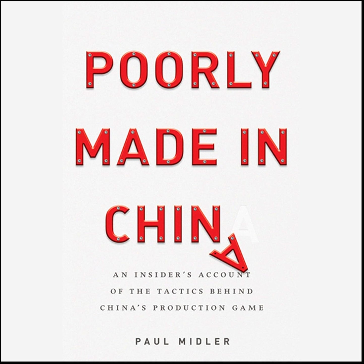 Poorly Made in China