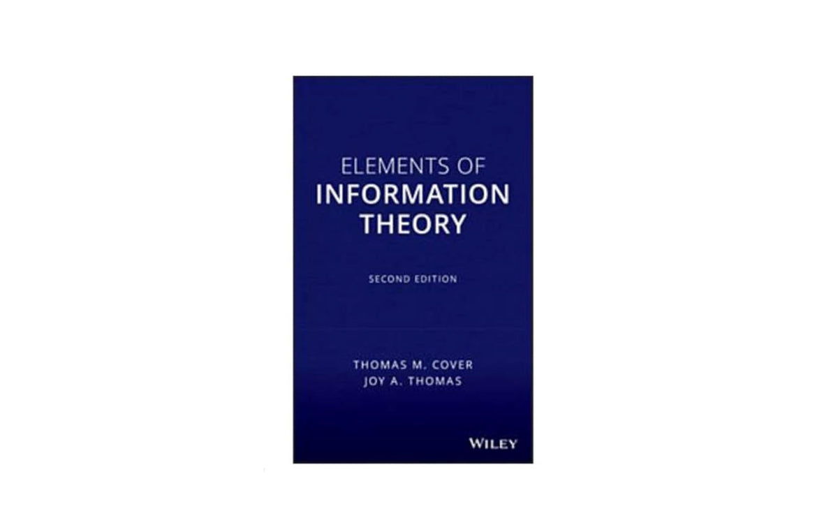 Elements of Information Theory cover