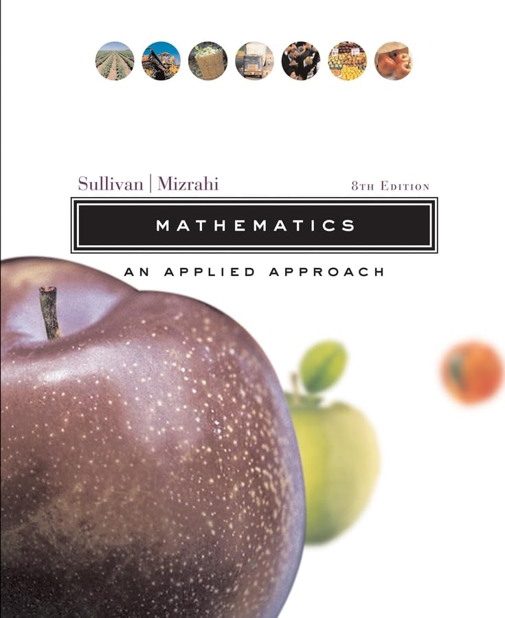Mathematics: An Applied Approach cover