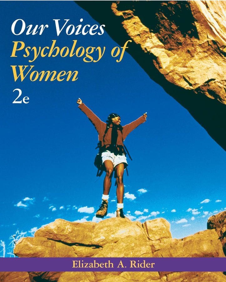 Our Voices: Psychology of Women cover