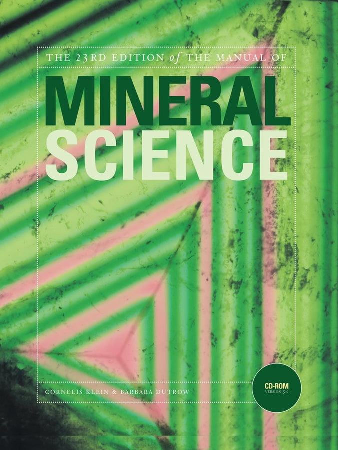 Manual of Mineral Science cover
