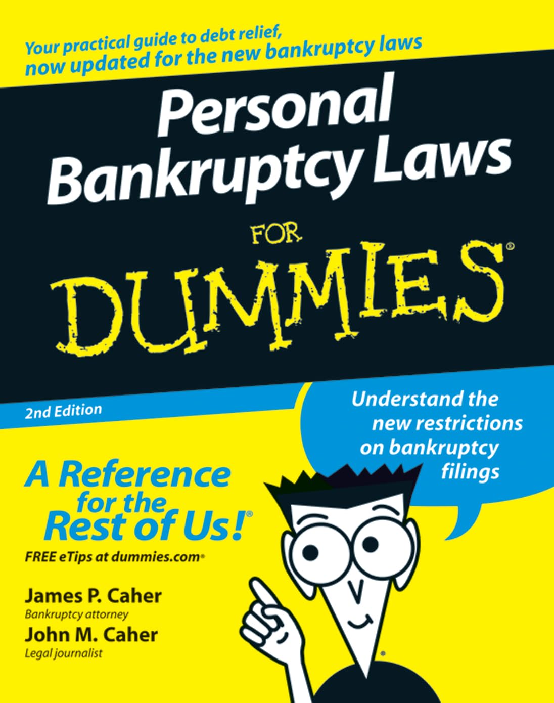 Personal Bankruptcy Laws For Dummies cover