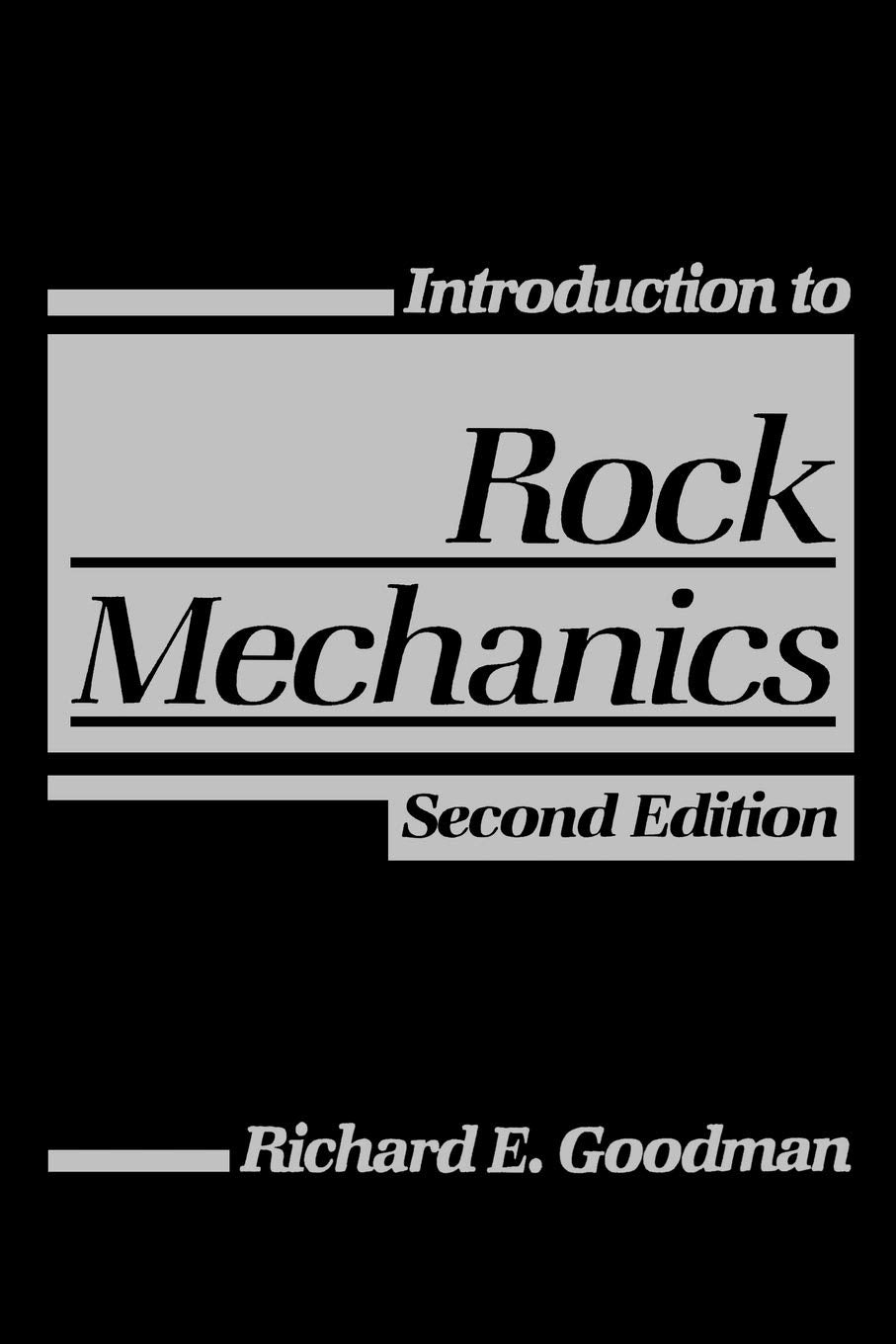 Introduction to Rock Mechanics cover