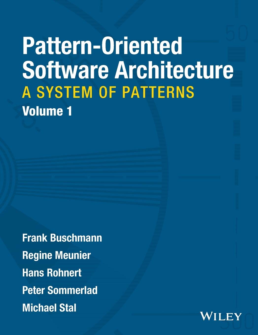Wiley Software Patterns Series cover