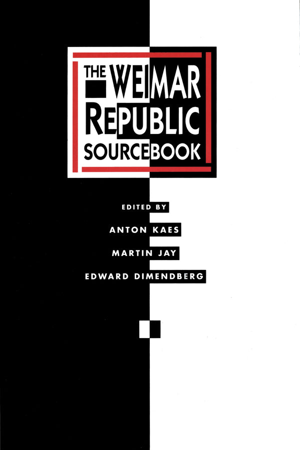 Weimar and Now: German Cultural Criticism cover
