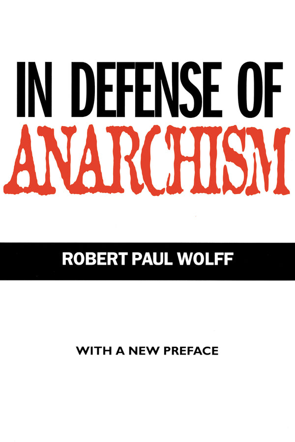 In Defense of Anarchism cover