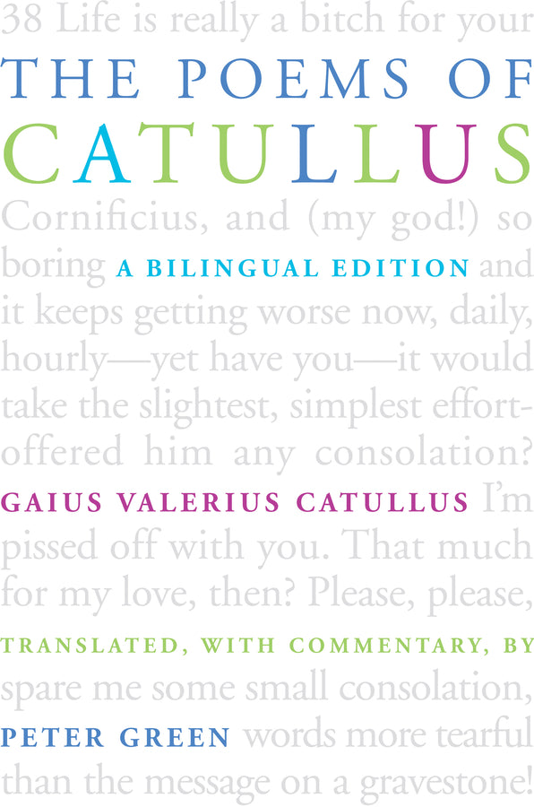 The Poems of Catullus: A Bilingual Edition cover