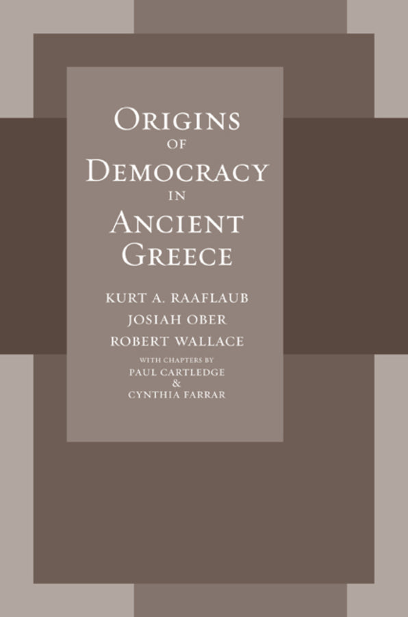 Origins of Democracy in Ancient Greece cover