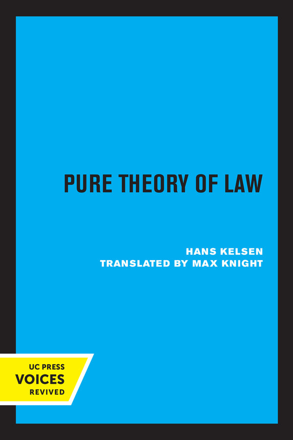 Pure Theory of Law cover