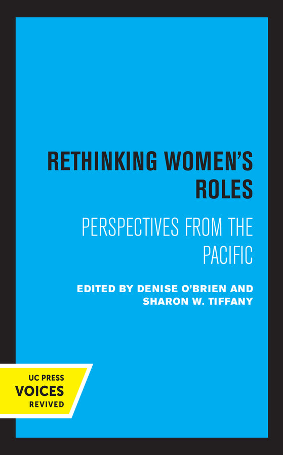 Rethinking Women's Roles: Perspectives from the Pacific cover