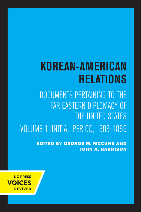 Korean-American Relations cover