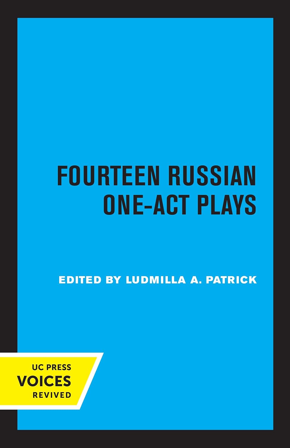 Fourteen Russian One-Act Plays cover