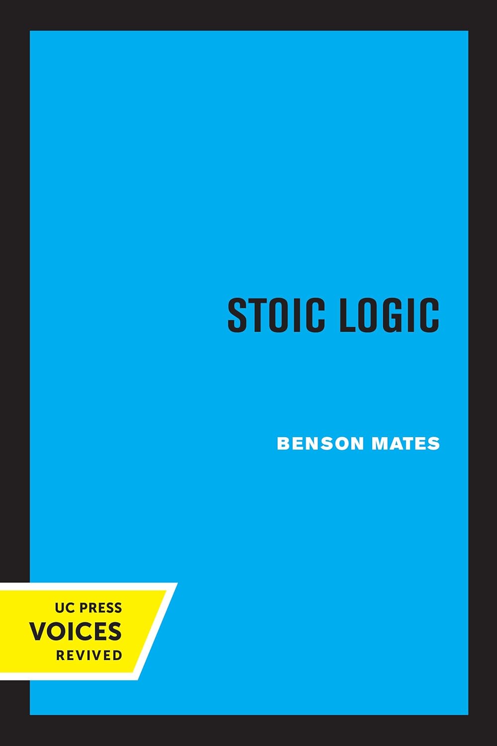 Stoic Logic cover