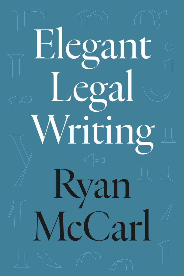 Elegant Legal Writing cover