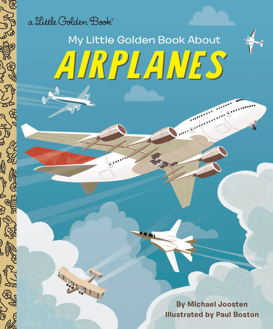 LGB My Little Golden Book About Airplanes