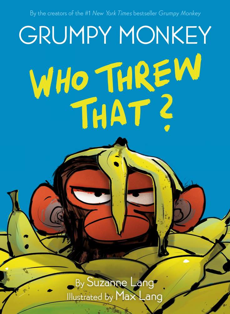 Grumpy Monkey Who Threw That? book cover