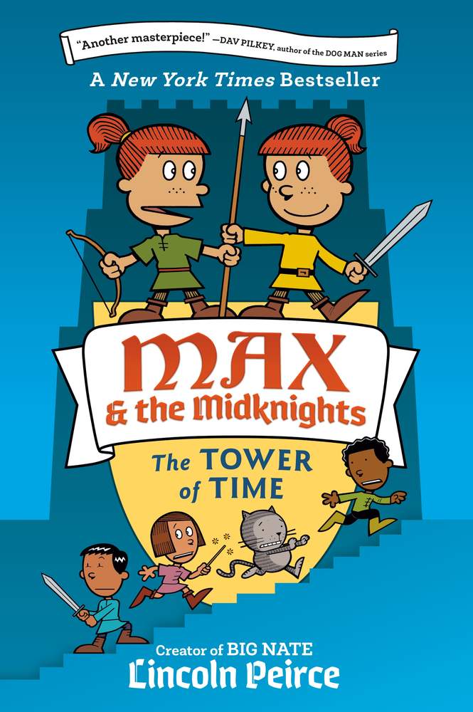 Max and the Midknights: The Tower of Time book cover