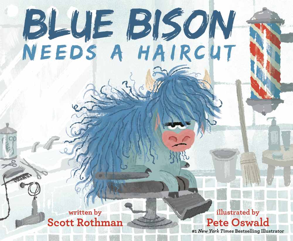 Blue Bison Needs a Haircut book cover
