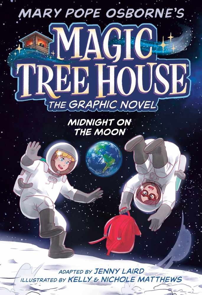 Midnight on the Moon Graphic Novel book cover