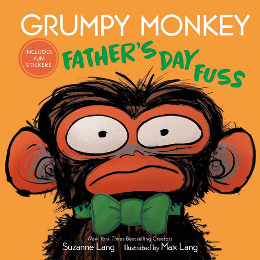 Grumpy Monkey Father's Day Fuss book cover