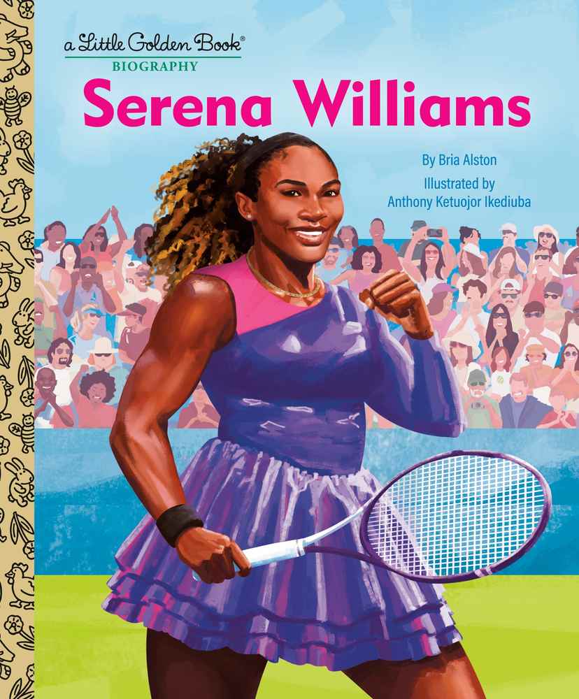 Serena Williams: A Little Golden Book Biography book cover