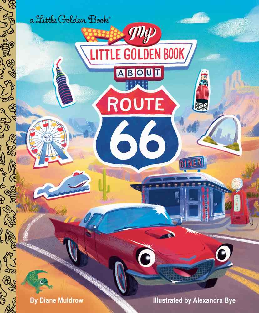 My Little Golden Book About Route 66 book cover