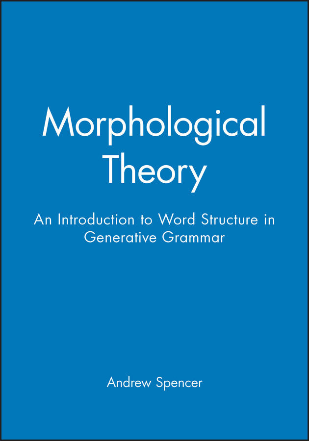 Blackwell Textbooks in Linguistics cover
