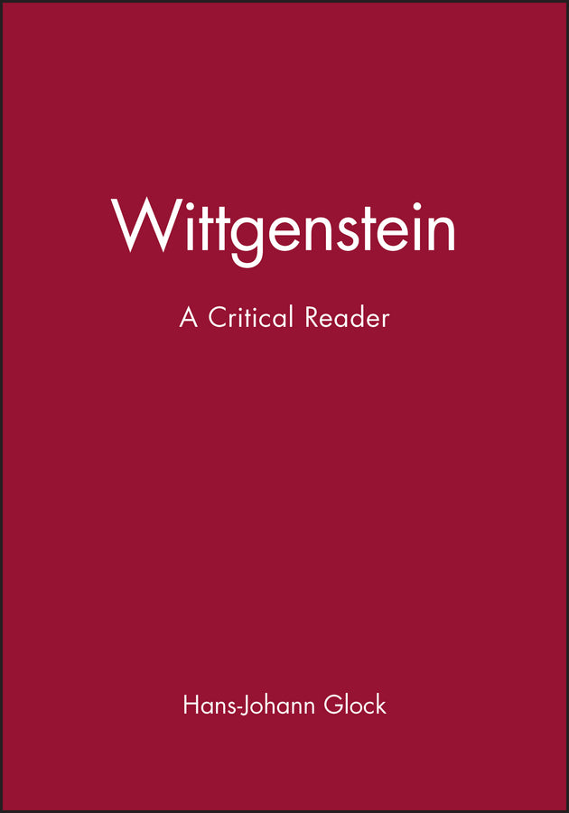 Blackwell Critical Reader cover
