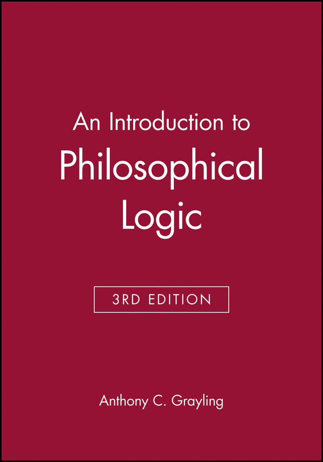 An Introduction to Philosophical Logic cover