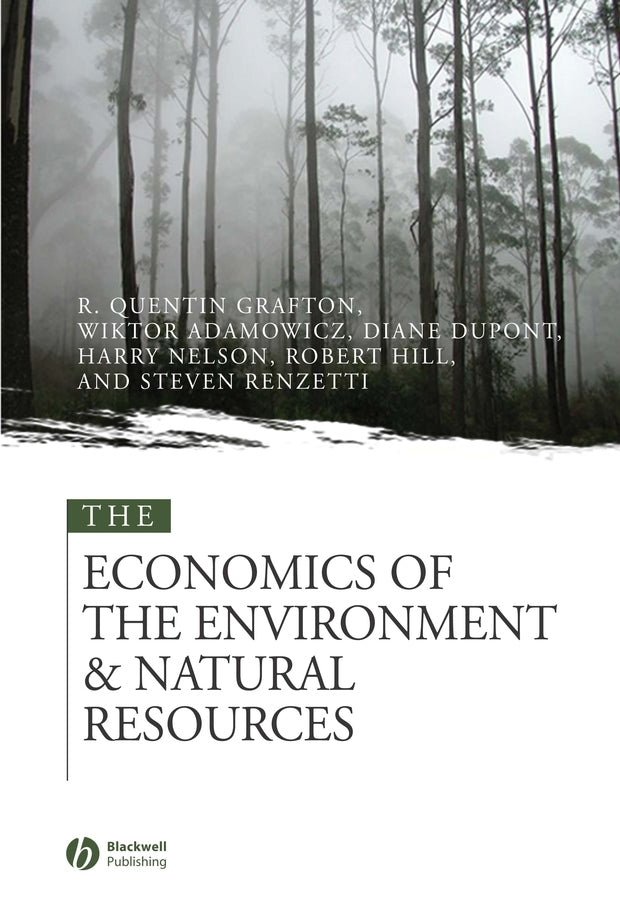 The Economics of the Environment and Natural Resources cover