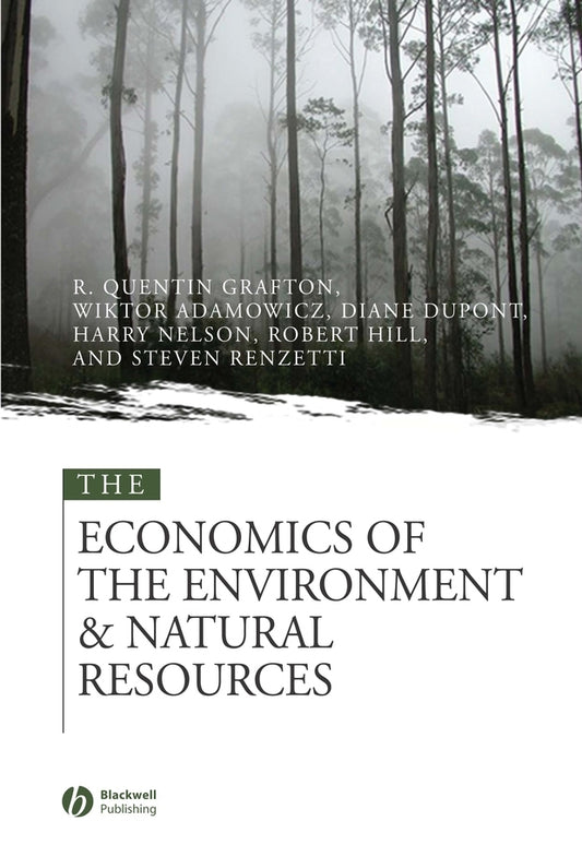 The Economics of the Environment and Natural Resources cover