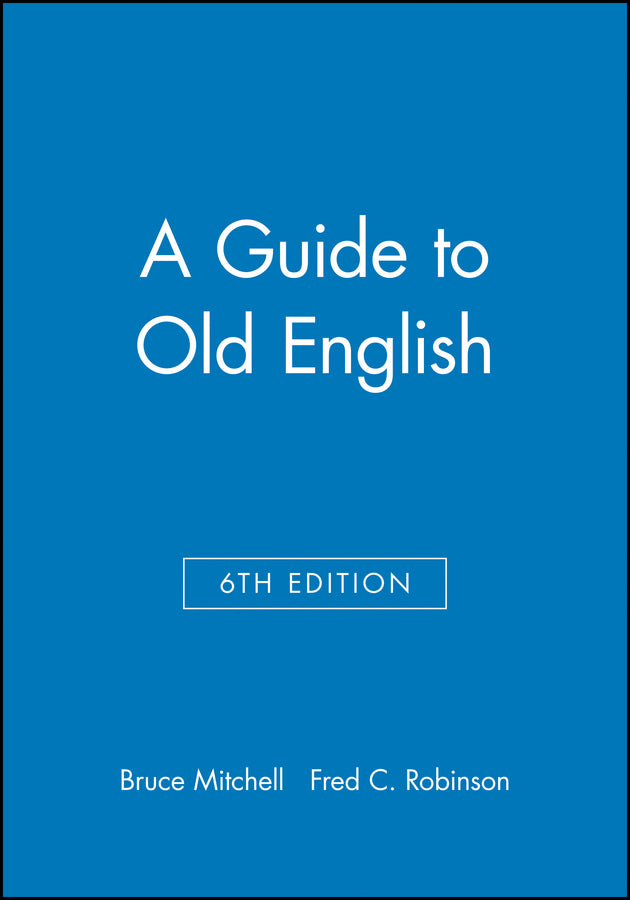 A Guide to Old English cover
