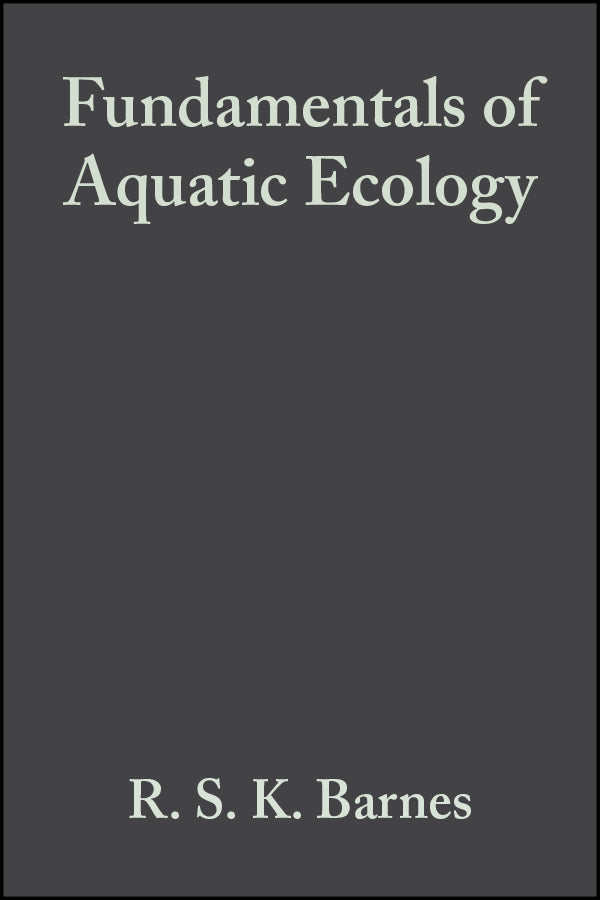 Fundamentals of Aquatic Ecology cover