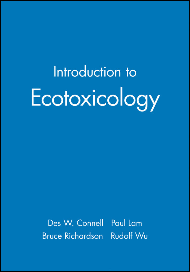 Introduction to Ecotoxicology cover