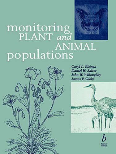 Monitoring Plant and Animal Populations: A Handbook for Field Biologists cover
