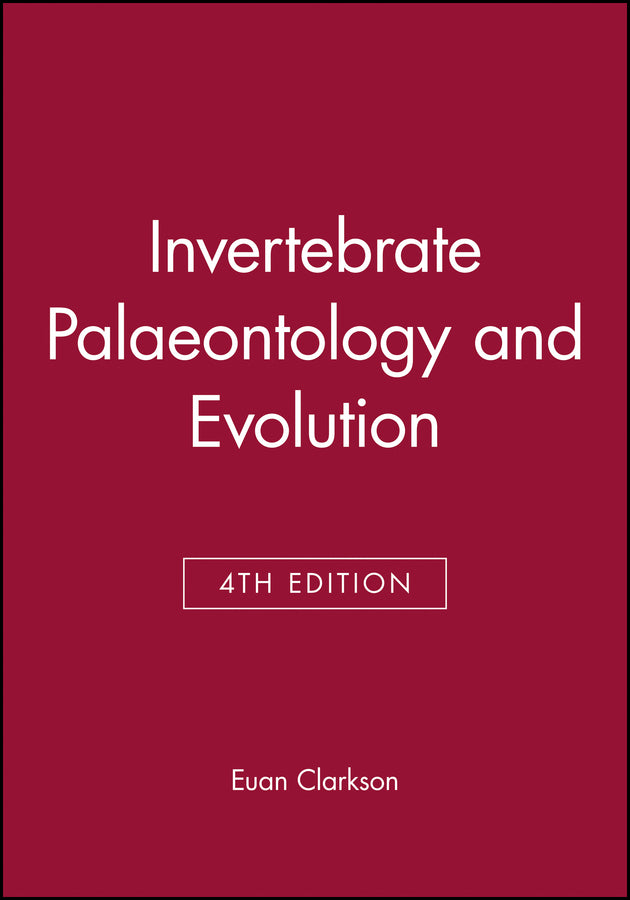 Invertebrate Palaeontology and Evolution cover