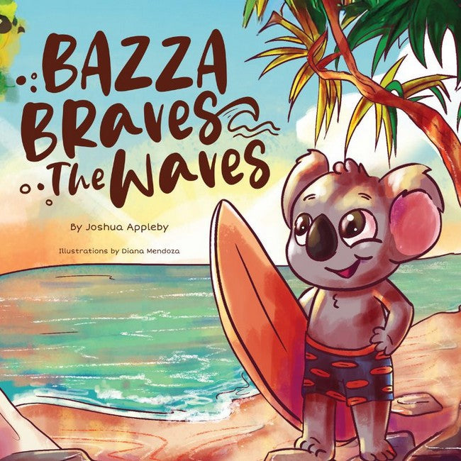 Bazza Braves the Waves cover