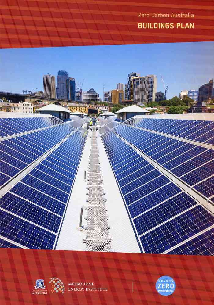 Zero Carbon Australia Buildings Plan book cover