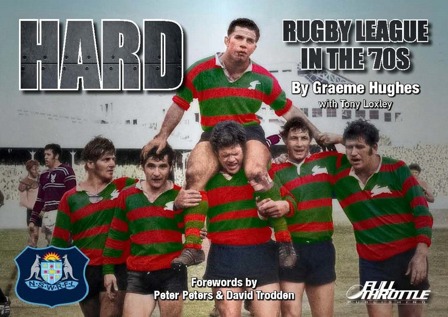 HARD - Rugby League In The 70s cover
