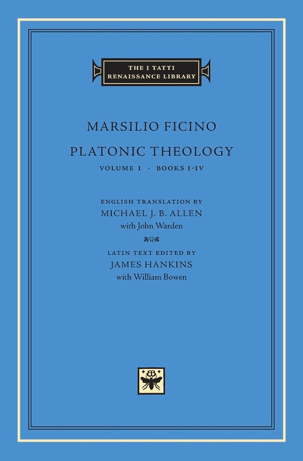 The I Tatti Renaissance Library cover