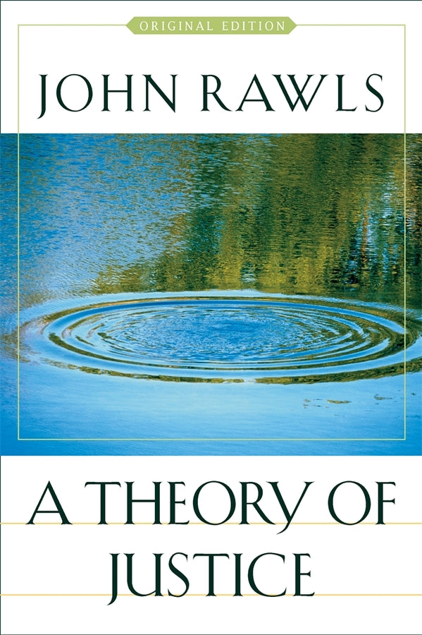 A Theory of Justice: Original Edition cover